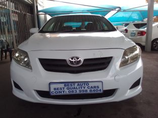 2009 Toyota Corolla 1.6 Engine Capacity Professional with Manuel