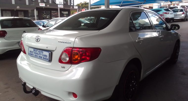 2009 Toyota Corolla 1.6 Engine Capacity Professional with Manuel