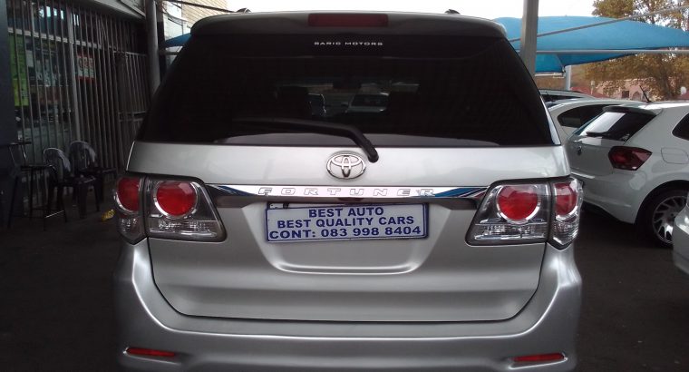 2013 Toyota Fortune 3.0 Engine Capacity D4D Diesel with Manuel T