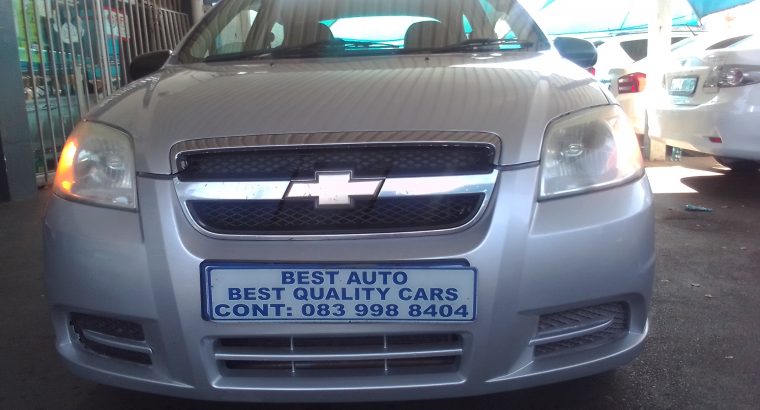 2012 Chevrolet Aveo 1.5 Engine Capacity Sedan with Manuel Transm