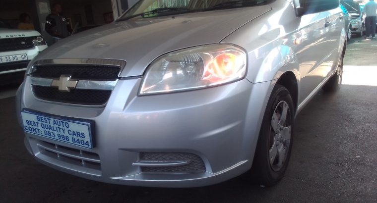 2012 Chevrolet Aveo 1.5 Engine Capacity Sedan with Manuel Transm