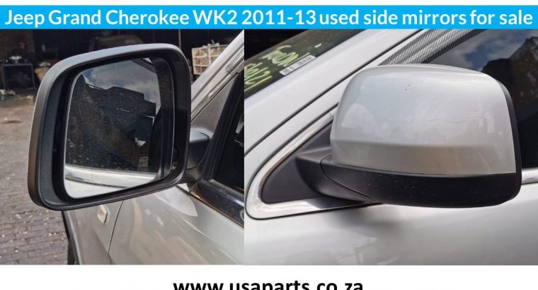 Jeep Grand Cherokee WK2 2011-2013 used side mirrors for sale