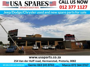 Jeep/Dodge/Chrysler used and new spare parts for sale