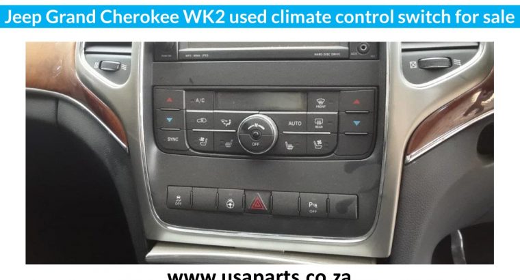 Jeep Grand Cherokee WK2 used A/C control switch for sale