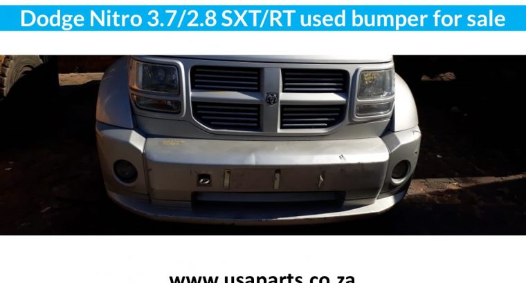 Dodge Nitro 3.7/2.8 SXT used bumper for sale