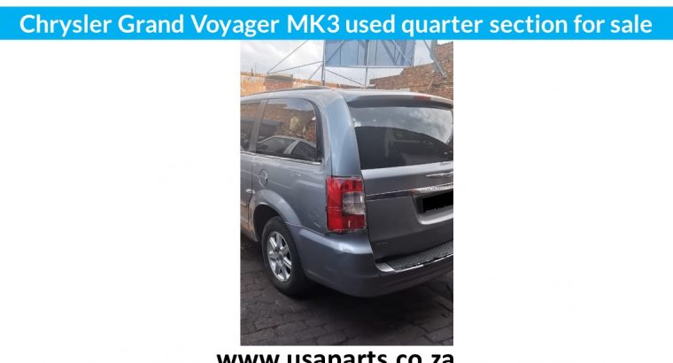 Chrysler Grand Voyager 2008-18 used quarter section for sale