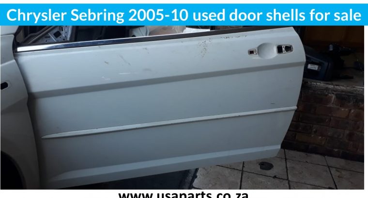 Chrysler Sebring 2005-10 used door shell for sale