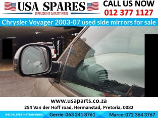 Chrysler Voyager 2003-2007 used side mirrors for sale