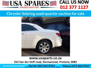 Chrysler Sebring 2006-10 used quarter section for sale