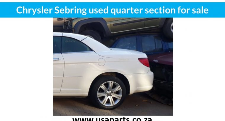 Chrysler Sebring 2006-10 used quarter section for sale
