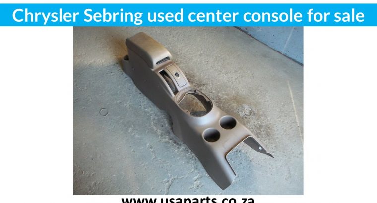 Chrysler Sebring used center console for sale