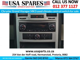 Chrysler Grand Voyager used A/C control switch for sale