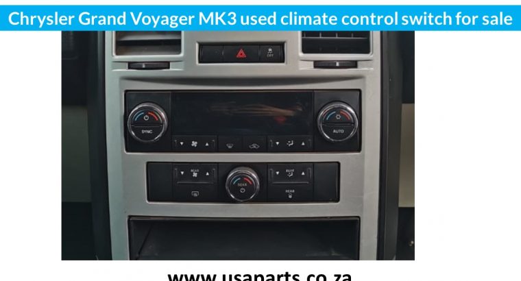 Chrysler Grand Voyager used A/C control switch for sale