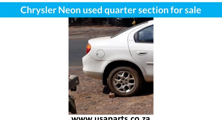 Chrysler Neon 1999-05 used quarter section for sale