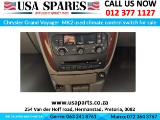Chrysler Voyager used A/C control switch for sale
