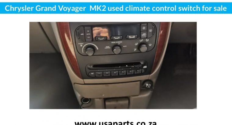 Chrysler Voyager used A/C control switch for sale