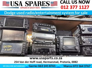 Dodge used entertainment system/radio for sale