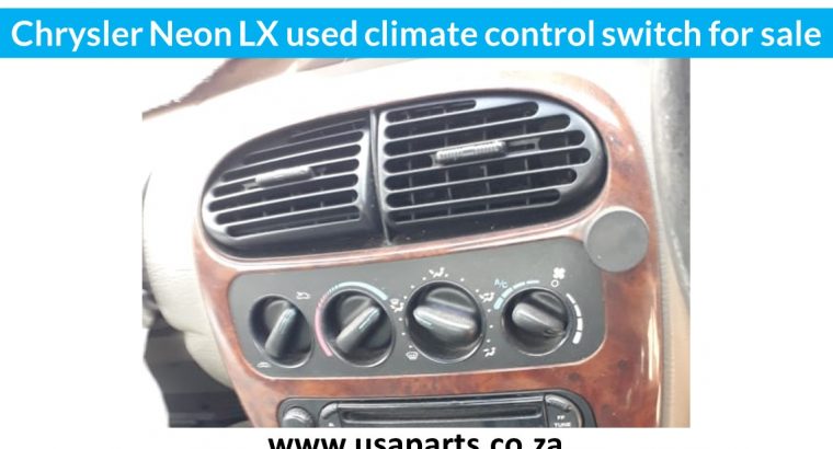 Chrysler Neon used A/C control switch for sale