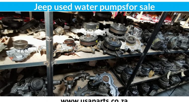Jeep used water pump for sale
