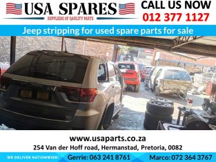 Jeep stripping for used parts for sale