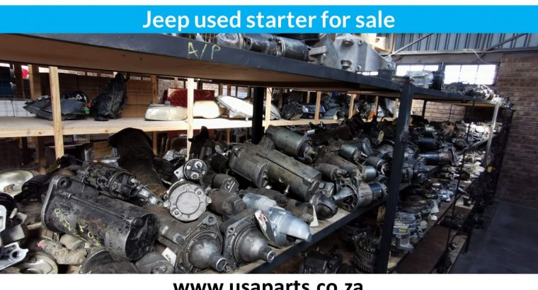 Jeep used starter motors for sale