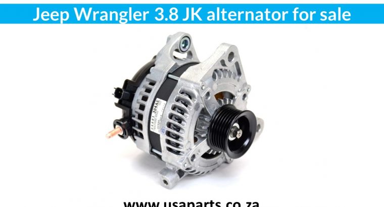 Jeep Wrangler 3.8 JK 2008-2018 alternator for sale
