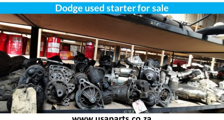 Dodge used starter motors for sale