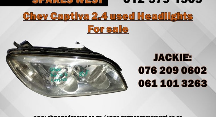 Chev Captiva 2.4 used Headlights for sale