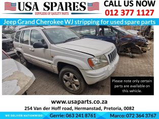 Jeep Grand Cherokee 2.7 WJ 2004 stripping for used spare parts