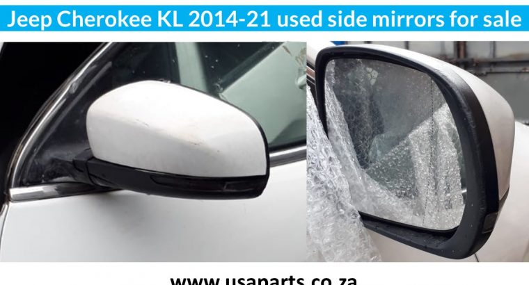 Jeep Cherokee KL 2014-2021 used side mirrors for sale