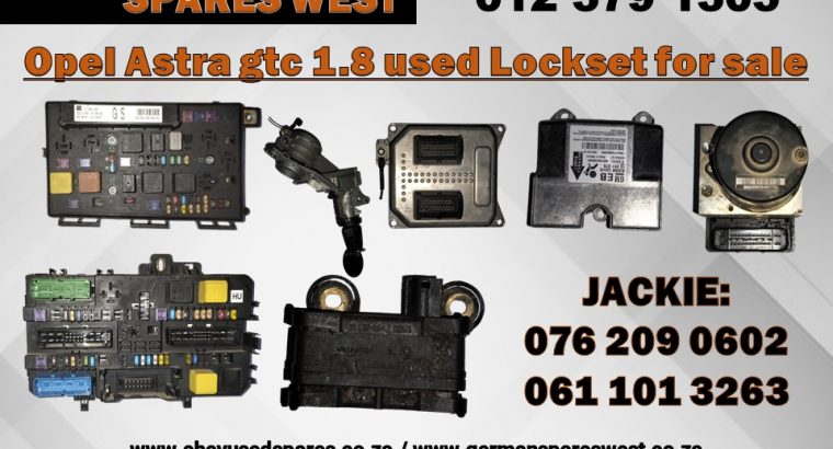 Opel Astra GTC ( Z18XER ) used Lockset for sale 076 209 0602 061