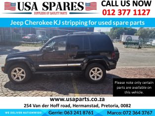 Jeep Cherokee 3.7 KJ 2005 stripping for used spare parts for sale