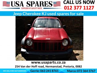 Jeep Cherokee KJ used spares for sale