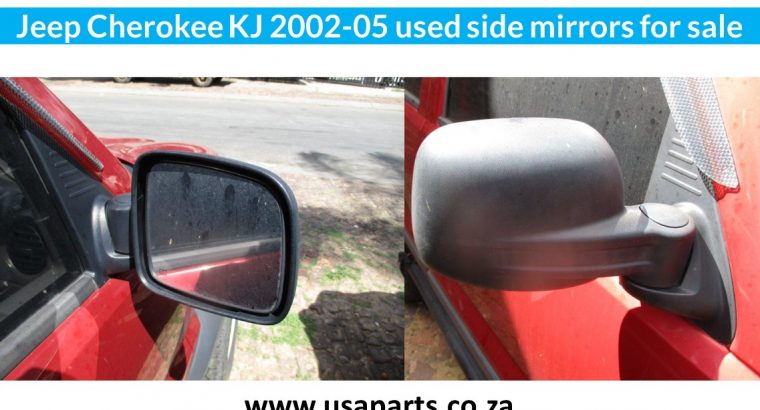 Jeep Cherokee KJ 2002-2007 used side mirrors for sale