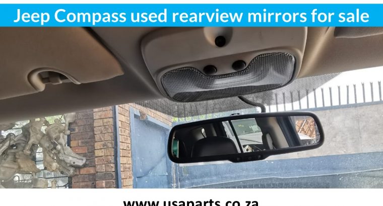 Jeep Compass 2.0/2.4 2007-17 used rearview mirror for sale