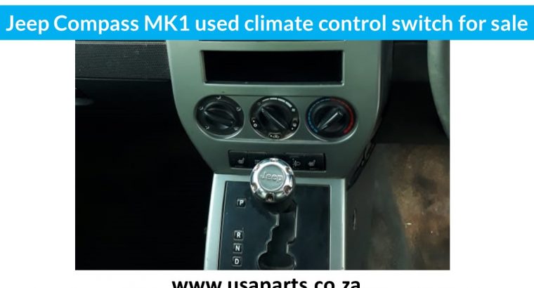 Jeep Compass MK used A/C control switch for sale