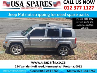 Jeep Patriot 2.0 2010 stripping for used spare parts for sale