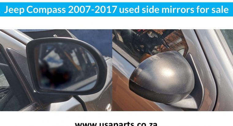 Jeep Compass 2007-2017 used side mirrors for sale