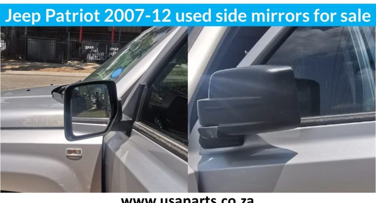 Jeep Patriot 2007-2012 used side mirrors for sale