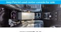 Jeep Patriot used center console for sale
