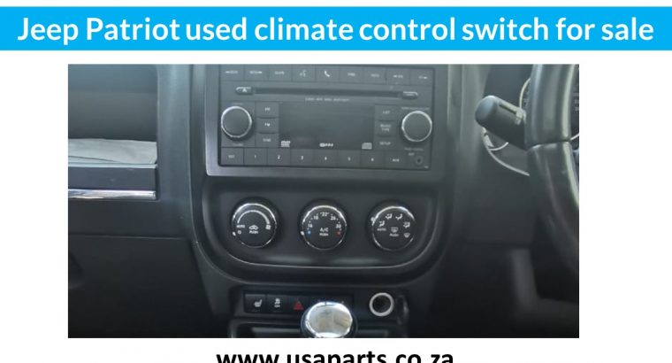 Jeep Patriot used A/C control switch for sale