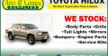 Toyota Hilux Parts and Spares