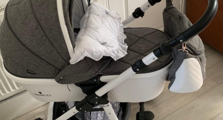 Venicci 3 in 1 Travel System pram car seat isofix