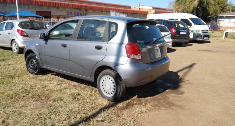 Chev Aveo Hatch Back 1.5 stripping for used spare parts