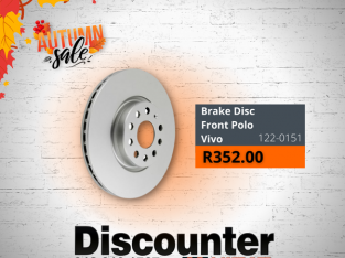 Front Brake Disc Polo Vivo ONLY R352.00!