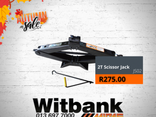 Get this 2T Scissor Jack for ONLY R275.00!