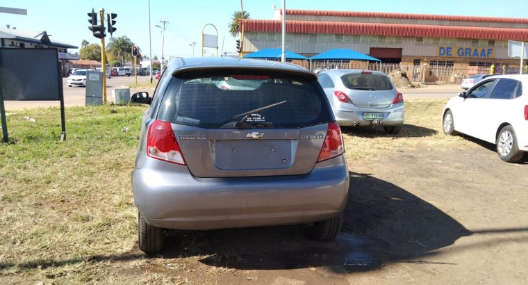 Chev Aveo Hatch Back 1.5 stripping for used spare parts