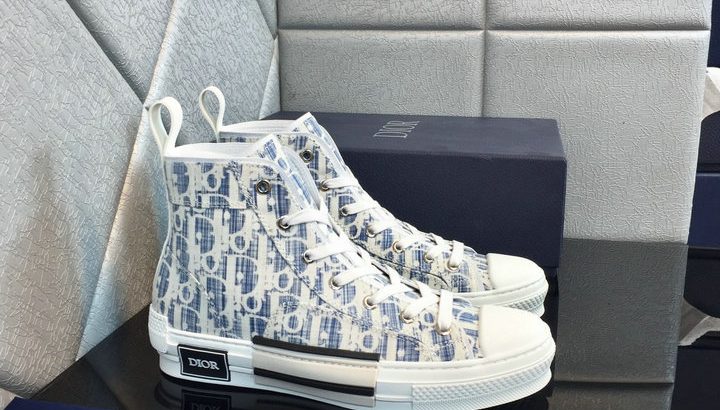 Christian Dior high top sneakers