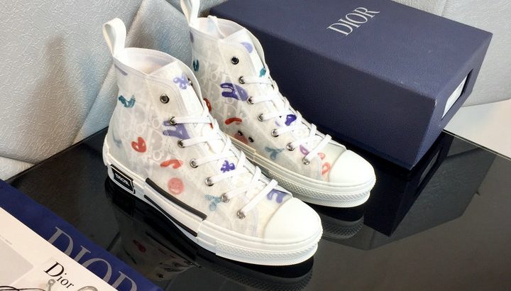 Christian Dior high top sneakers