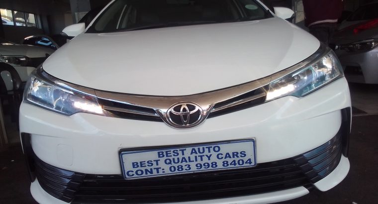 2019 Toyota Corolla 1.6 Engine Capacity Prestige with Manuel Tra